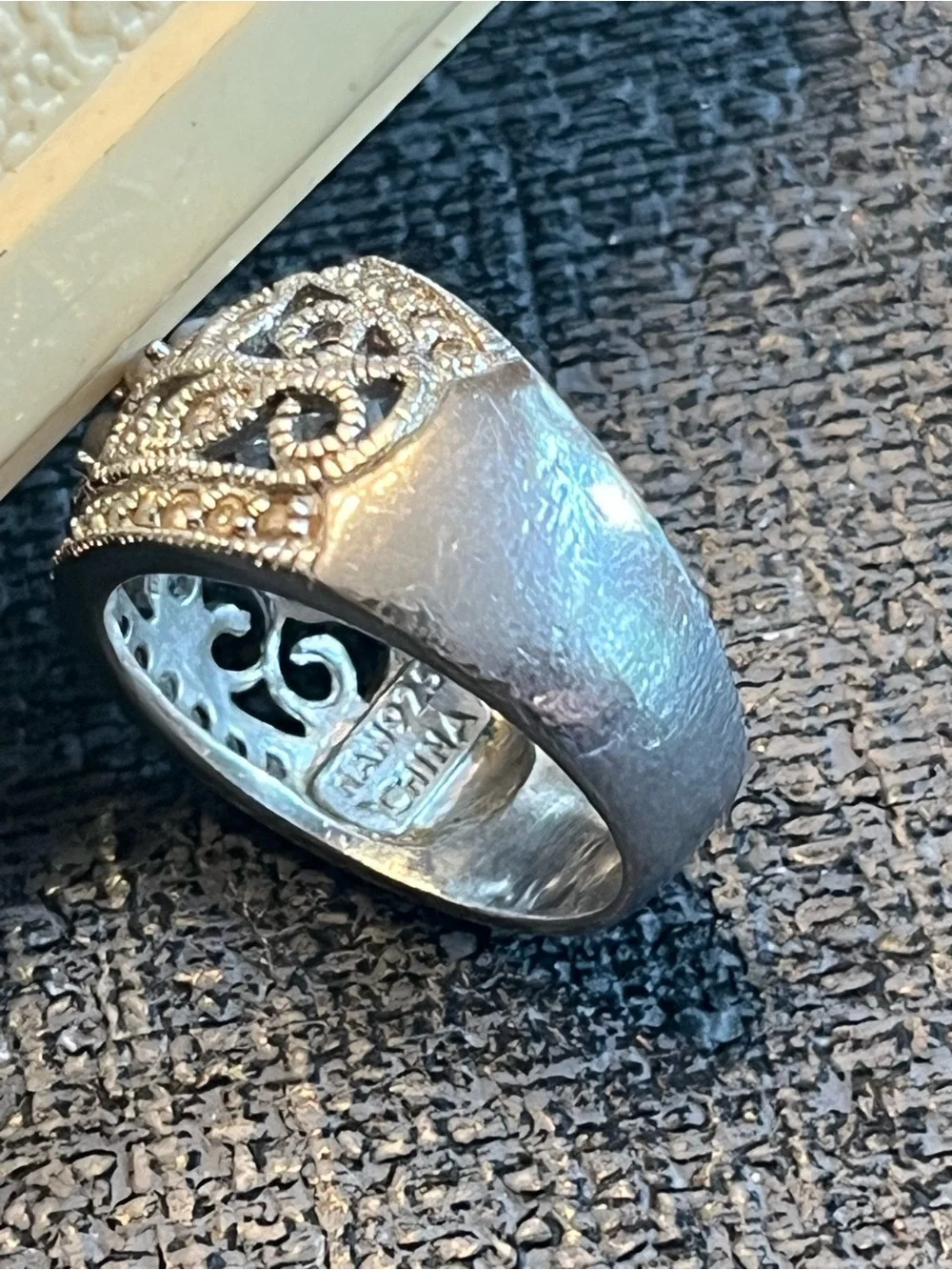 Han 925 pearl ring